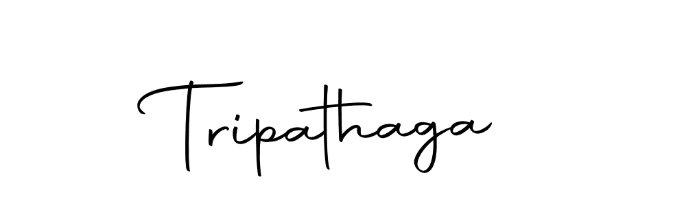 Design your own signature with our free online signature maker. With this signature software, you can create a handwritten (Autography-DOLnW) signature for name Tripathaga. Tripathaga signature style 10 images and pictures png