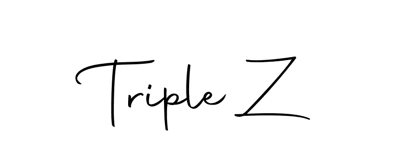 Autography-DOLnW is a professional signature style that is perfect for those who want to add a touch of class to their signature. It is also a great choice for those who want to make their signature more unique. Get Triple Z name to fancy signature for free. Triple Z signature style 10 images and pictures png