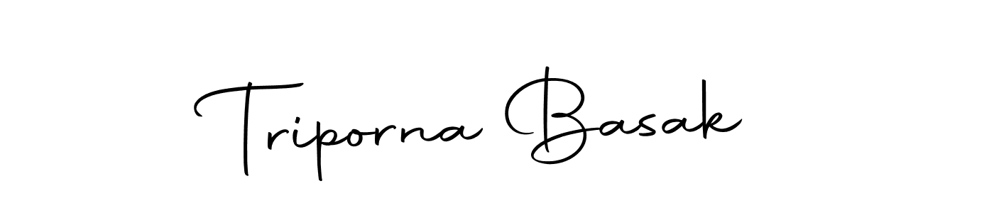 Also we have Triporna Basak name is the best signature style. Create professional handwritten signature collection using Autography-DOLnW autograph style. Triporna Basak signature style 10 images and pictures png