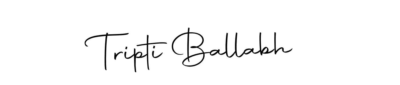 How to make Tripti Ballabh signature? Autography-DOLnW is a professional autograph style. Create handwritten signature for Tripti Ballabh name. Tripti Ballabh signature style 10 images and pictures png