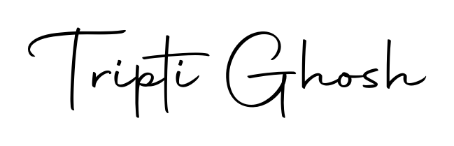 Discover how Tripti Ghosh looks in an executive cursive font (Autography-DOLnW). Perfect for legal documents, invoices, and certificates. Tripti Ghosh signature style 10 images and pictures png
