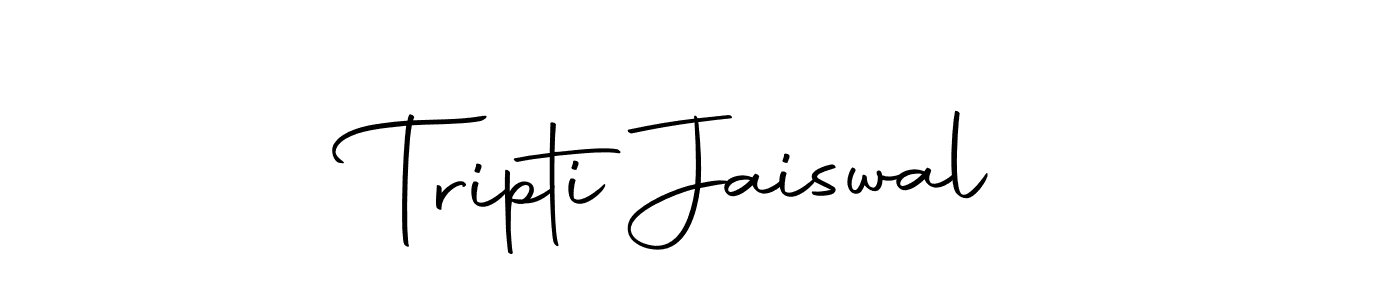 Make a beautiful signature design for name Tripti Jaiswal. With this signature (Autography-DOLnW) style, you can create a handwritten signature for free. Tripti Jaiswal signature style 10 images and pictures png