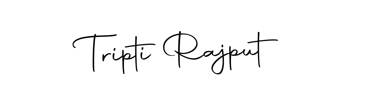 Design your own signature with our free online signature maker. With this signature software, you can create a handwritten (Autography-DOLnW) signature for name Tripti Rajput. Tripti Rajput signature style 10 images and pictures png