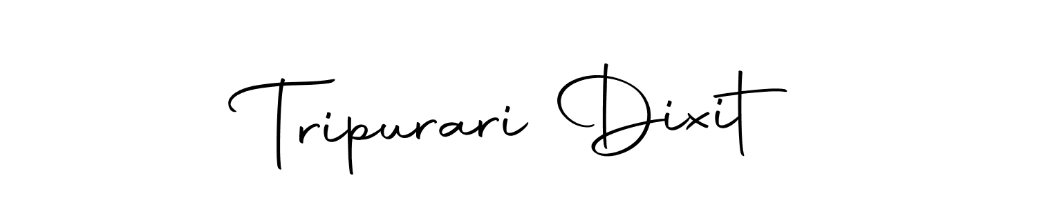 Design your own signature with our free online signature maker. With this signature software, you can create a handwritten (Autography-DOLnW) signature for name Tripurari Dixit. Tripurari Dixit signature style 10 images and pictures png