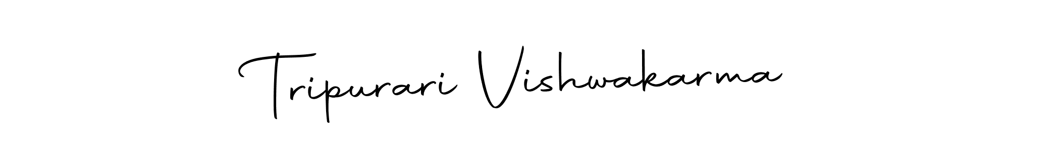 Tripurari Vishwakarma stylish signature style. Best Handwritten Sign (Autography-DOLnW) for my name. Handwritten Signature Collection Ideas for my name Tripurari Vishwakarma. Tripurari Vishwakarma signature style 10 images and pictures png