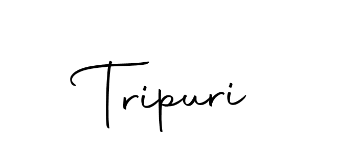 Create a beautiful signature design for name Tripuri. With this signature (Autography-DOLnW) fonts, you can make a handwritten signature for free. Tripuri signature style 10 images and pictures png