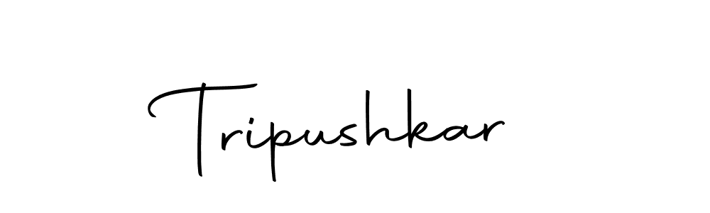 Design your own signature with our free online signature maker. With this signature software, you can create a handwritten (Autography-DOLnW) signature for name Tripushkar. Tripushkar signature style 10 images and pictures png