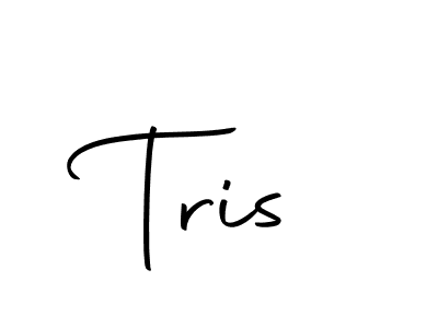 The best way (Autography-DOLnW) to make a short signature is to pick only two or three words in your name. The name Tris include a total of six letters. For converting this name. Tris signature style 10 images and pictures png