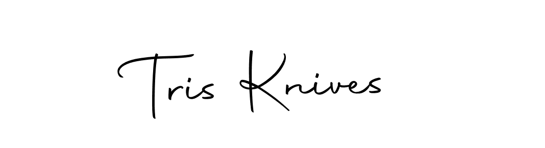 Use a signature maker to create a handwritten signature online. With this signature software, you can design (Autography-DOLnW) your own signature for name Tris Knives. Tris Knives signature style 10 images and pictures png