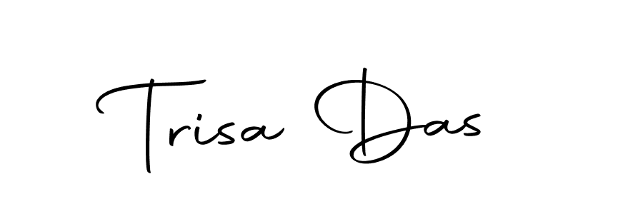 Trisa Das stylish signature style. Best Handwritten Sign (Autography-DOLnW) for my name. Handwritten Signature Collection Ideas for my name Trisa Das. Trisa Das signature style 10 images and pictures png