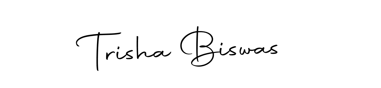 You should practise on your own different ways (Autography-DOLnW) to write your name (Trisha Biswas) in signature. don't let someone else do it for you. Trisha Biswas signature style 10 images and pictures png