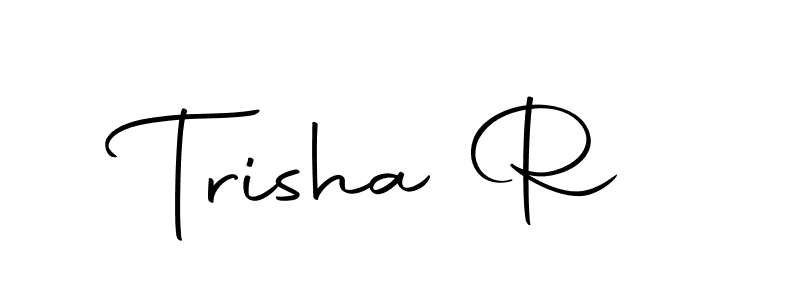 Make a beautiful signature design for name Trisha R. Use this online signature maker to create a handwritten signature for free. Trisha R signature style 10 images and pictures png