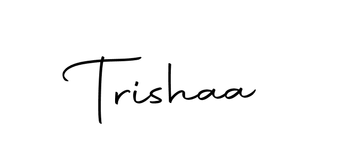 Similarly Autography-DOLnW is the best handwritten signature design. Signature creator online .You can use it as an online autograph creator for name Trishaa. Trishaa signature style 10 images and pictures png