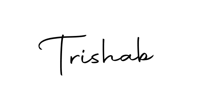 It looks lik you need a new signature style for name Trishab. Design unique handwritten (Autography-DOLnW) signature with our free signature maker in just a few clicks. Trishab signature style 10 images and pictures png
