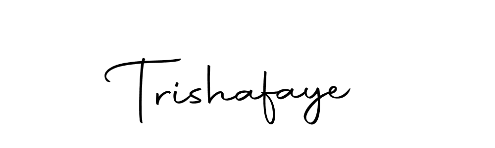 Similarly Autography-DOLnW is the best handwritten signature design. Signature creator online .You can use it as an online autograph creator for name Trishafaye. Trishafaye signature style 10 images and pictures png