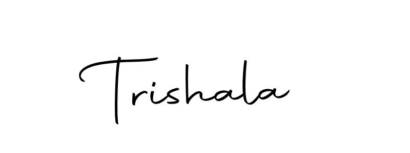 Make a short Trishala signature style. Manage your documents anywhere anytime using Autography-DOLnW. Create and add eSignatures, submit forms, share and send files easily. Trishala signature style 10 images and pictures png