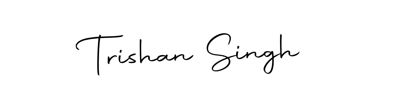 Similarly Autography-DOLnW is the best handwritten signature design. Signature creator online .You can use it as an online autograph creator for name Trishan Singh. Trishan Singh signature style 10 images and pictures png