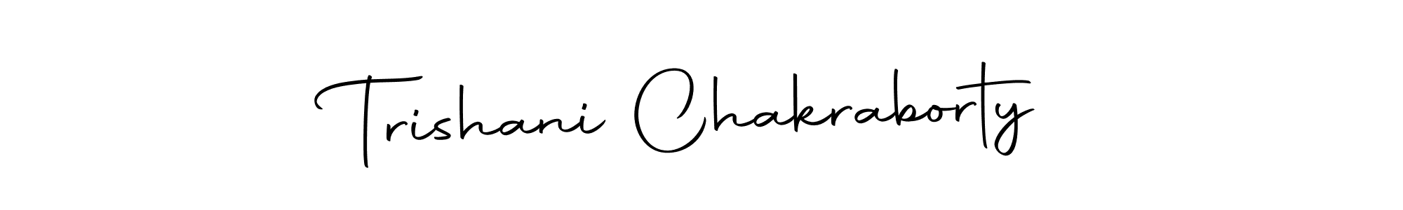 It looks lik you need a new signature style for name Trishani Chakraborty. Design unique handwritten (Autography-DOLnW) signature with our free signature maker in just a few clicks. Trishani Chakraborty signature style 10 images and pictures png