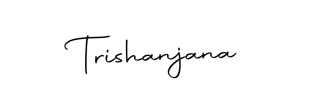 How to make Trishanjana signature? Autography-DOLnW is a professional autograph style. Create handwritten signature for Trishanjana name. Trishanjana signature style 10 images and pictures png