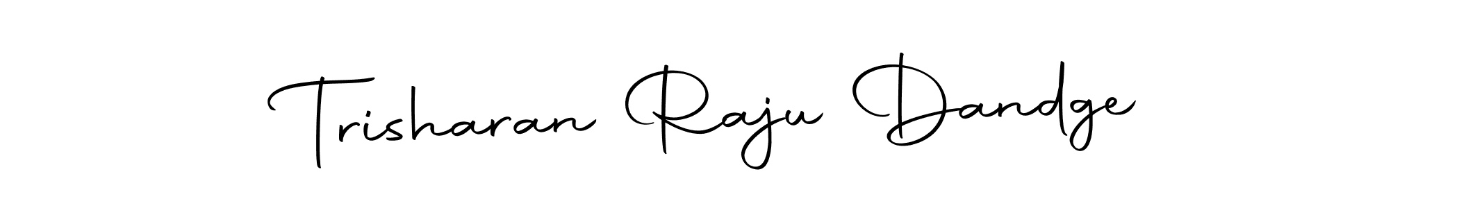 How to make Trisharan Raju Dandge signature? Autography-DOLnW is a professional autograph style. Create handwritten signature for Trisharan Raju Dandge name. Trisharan Raju Dandge signature style 10 images and pictures png