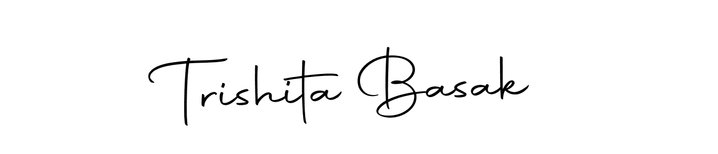 Use a signature maker to create a handwritten signature online. With this signature software, you can design (Autography-DOLnW) your own signature for name Trishita Basak. Trishita Basak signature style 10 images and pictures png