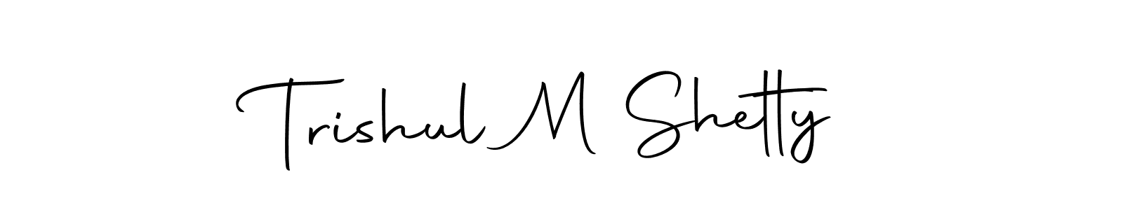 How to make Trishul M Shetty signature? Autography-DOLnW is a professional autograph style. Create handwritten signature for Trishul M Shetty name. Trishul M Shetty signature style 10 images and pictures png