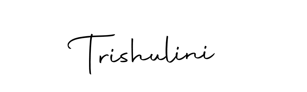 The best way (Autography-DOLnW) to make a short signature is to pick only two or three words in your name. The name Trishulini include a total of six letters. For converting this name. Trishulini signature style 10 images and pictures png