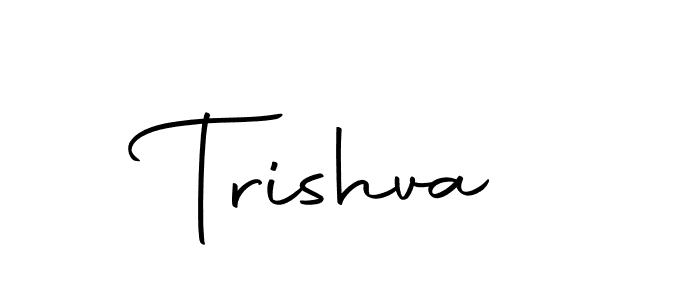 You should practise on your own different ways (Autography-DOLnW) to write your name (Trishva) in signature. don't let someone else do it for you. Trishva signature style 10 images and pictures png