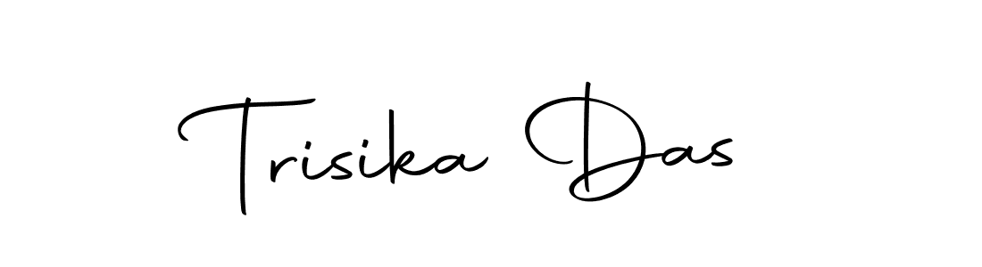 Design your own signature with our free online signature maker. With this signature software, you can create a handwritten (Autography-DOLnW) signature for name Trisika Das. Trisika Das signature style 10 images and pictures png