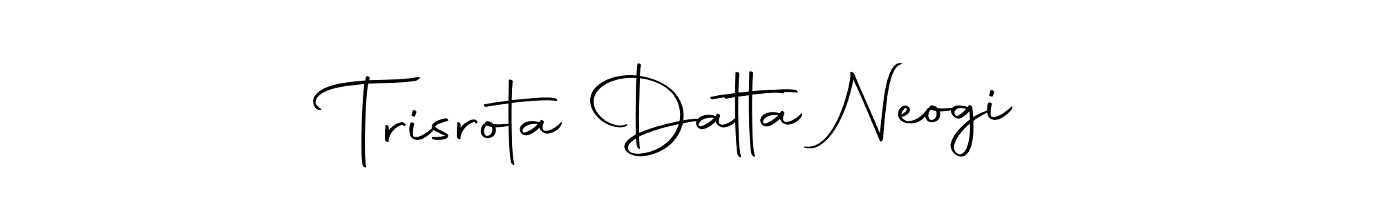 You can use this online signature creator to create a handwritten signature for the name Trisrota Datta Neogi. This is the best online autograph maker. Trisrota Datta Neogi signature style 10 images and pictures png