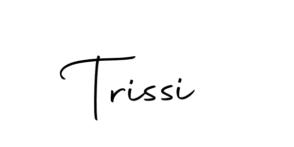 Also we have Trissi name is the best signature style. Create professional handwritten signature collection using Autography-DOLnW autograph style. Trissi signature style 10 images and pictures png