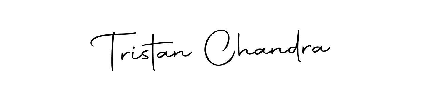 Design your own signature with our free online signature maker. With this signature software, you can create a handwritten (Autography-DOLnW) signature for name Tristan Chandra. Tristan Chandra signature style 10 images and pictures png