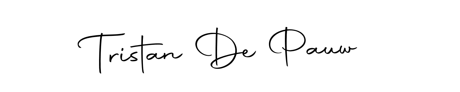 if you are searching for the best signature style for your name Tristan De Pauw. so please give up your signature search. here we have designed multiple signature styles  using Autography-DOLnW. Tristan De Pauw signature style 10 images and pictures png