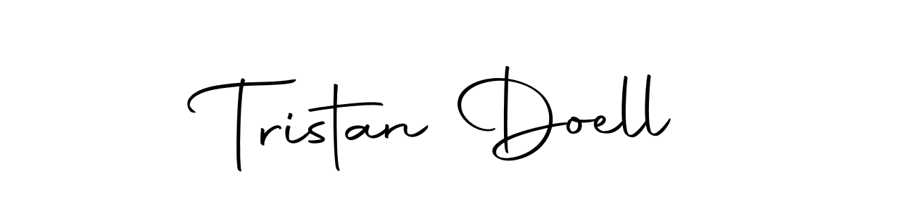 Design your own signature with our free online signature maker. With this signature software, you can create a handwritten (Autography-DOLnW) signature for name Tristan Doell. Tristan Doell signature style 10 images and pictures png