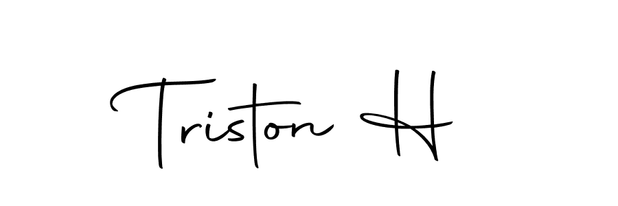This is the best signature style for the Triston H name. Also you like these signature font (Autography-DOLnW). Mix name signature. Triston H signature style 10 images and pictures png