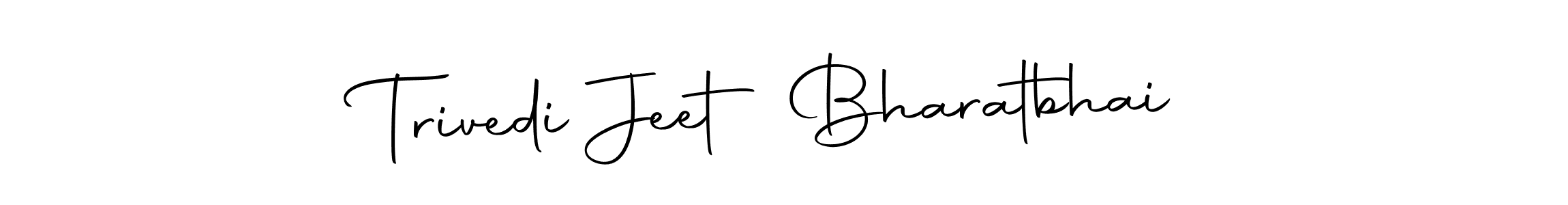 Use a signature maker to create a handwritten signature online. With this signature software, you can design (Autography-DOLnW) your own signature for name Trivedi Jeet Bharatbhai. Trivedi Jeet Bharatbhai signature style 10 images and pictures png