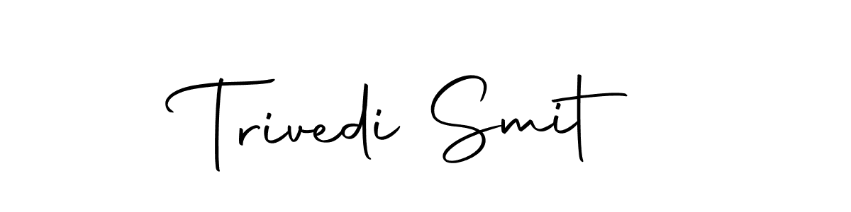 if you are searching for the best signature style for your name Trivedi Smit. so please give up your signature search. here we have designed multiple signature styles  using Autography-DOLnW. Trivedi Smit signature style 10 images and pictures png