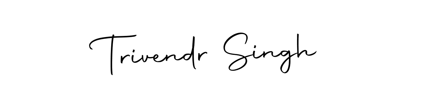 Autography-DOLnW is a professional signature style that is perfect for those who want to add a touch of class to their signature. It is also a great choice for those who want to make their signature more unique. Get Trivendr Singh name to fancy signature for free. Trivendr Singh signature style 10 images and pictures png