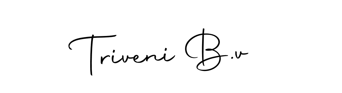 This is the best signature style for the Triveni B.v name. Also you like these signature font (Autography-DOLnW). Mix name signature. Triveni B.v signature style 10 images and pictures png