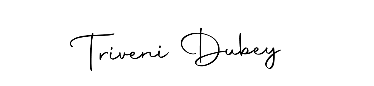 You can use this online signature creator to create a handwritten signature for the name Triveni Dubey. This is the best online autograph maker. Triveni Dubey signature style 10 images and pictures png