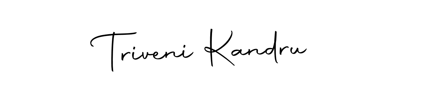 Here are the top 10 professional signature styles for the name Triveni Kandru. These are the best autograph styles you can use for your name. Triveni Kandru signature style 10 images and pictures png
