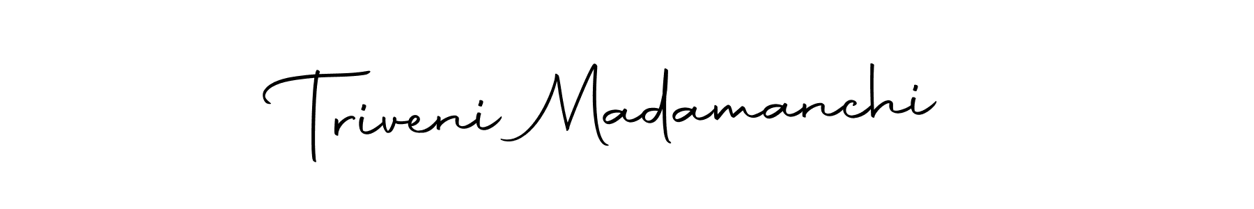 See photos of Triveni Madamanchi official signature by Spectra . Check more albums & portfolios. Read reviews & check more about Autography-DOLnW font. Triveni Madamanchi signature style 10 images and pictures png