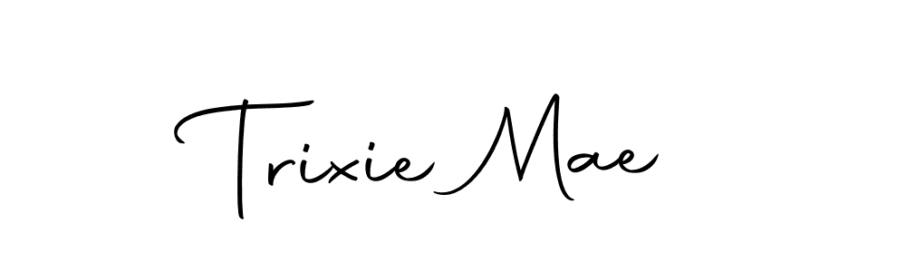 Once you've used our free online signature maker to create your best signature Autography-DOLnW style, it's time to enjoy all of the benefits that Trixie Mae name signing documents. Trixie Mae signature style 10 images and pictures png