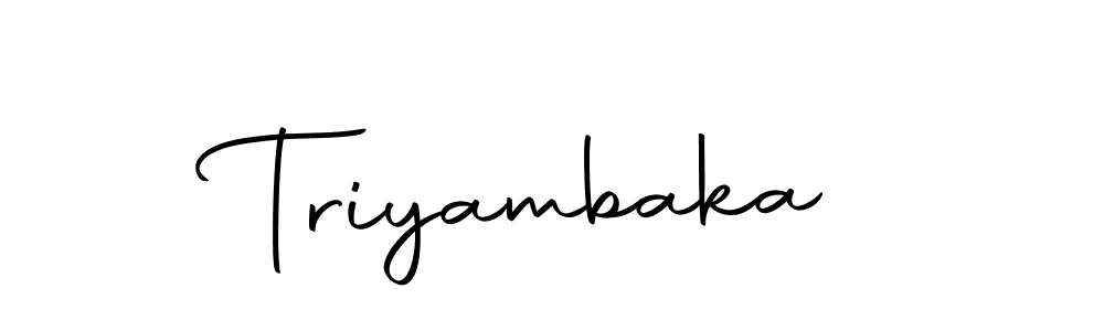 Make a beautiful signature design for name Triyambaka. Use this online signature maker to create a handwritten signature for free. Triyambaka signature style 10 images and pictures png
