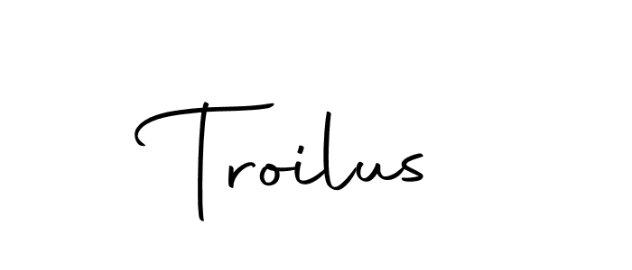 You should practise on your own different ways (Autography-DOLnW) to write your name (Troilus) in signature. don't let someone else do it for you. Troilus signature style 10 images and pictures png