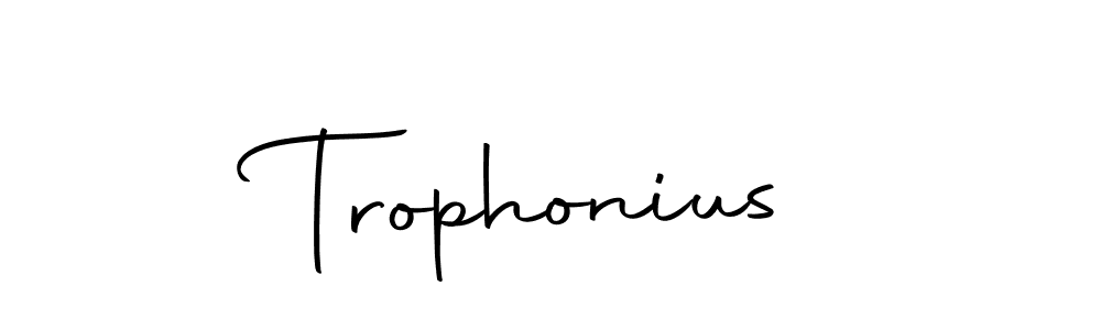 if you are searching for the best signature style for your name Trophonius. so please give up your signature search. here we have designed multiple signature styles  using Autography-DOLnW. Trophonius signature style 10 images and pictures png