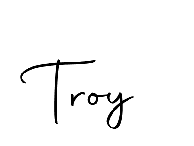 Use a signature maker to create a handwritten signature online. With this signature software, you can design (Autography-DOLnW) your own signature for name Troy. Troy signature style 10 images and pictures png