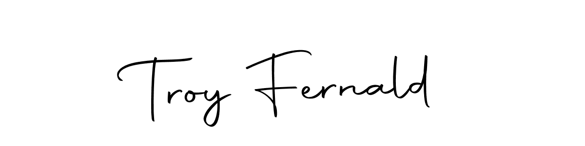 Make a beautiful signature design for name Troy Fernald. Use this online signature maker to create a handwritten signature for free. Troy Fernald signature style 10 images and pictures png