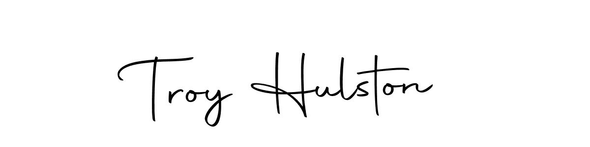 Autography-DOLnW is a professional signature style that is perfect for those who want to add a touch of class to their signature. It is also a great choice for those who want to make their signature more unique. Get Troy Hulston name to fancy signature for free. Troy Hulston signature style 10 images and pictures png