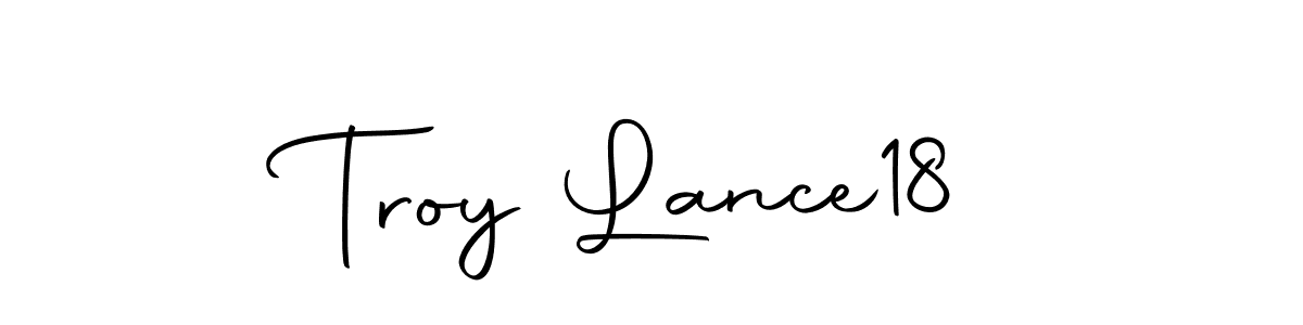 It looks lik you need a new signature style for name Troy Lance18. Design unique handwritten (Autography-DOLnW) signature with our free signature maker in just a few clicks. Troy Lance18 signature style 10 images and pictures png